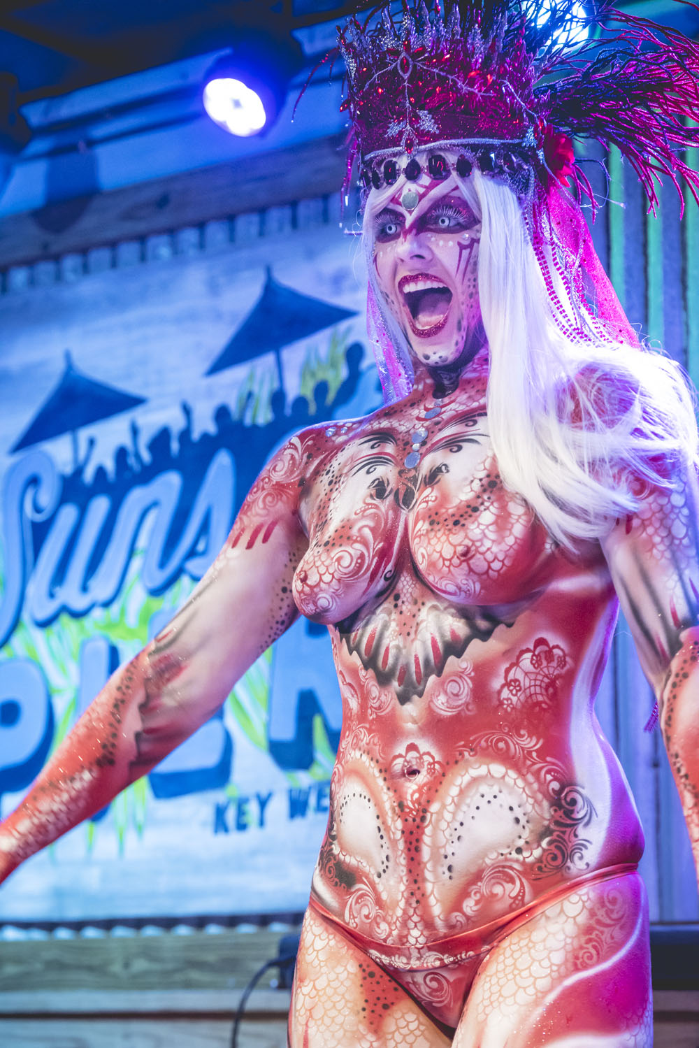 Body Art Paint 2017 photo - Duval Street, Key West